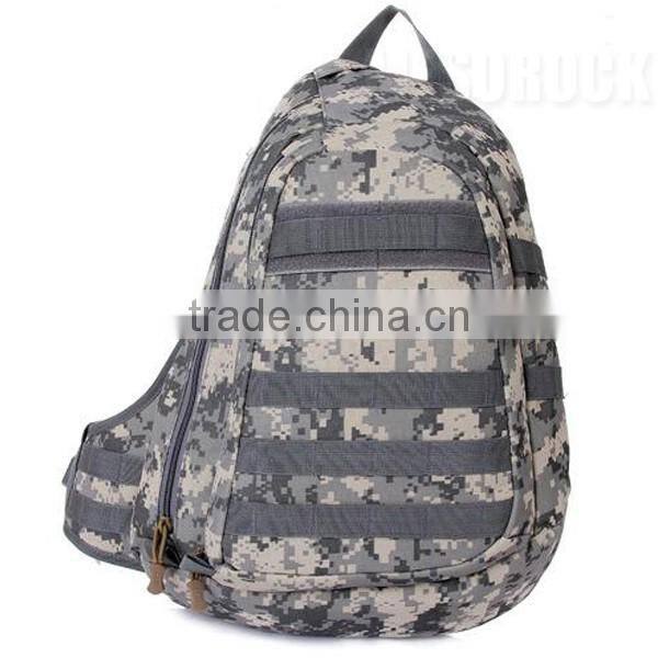 Outdoor Sports Motorcycle Ride Bicycle Bag Carry Sling Pack Army Tactical Chest Pack