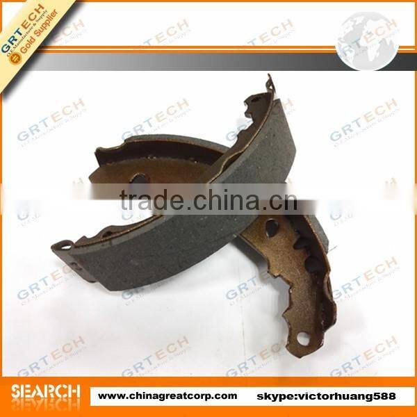 Chinese hot sale car brake shoes for Peugeot 206