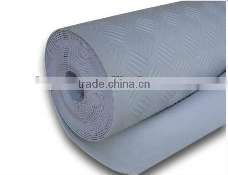 checker runner rubber flooring 3mm thickness anti slip five checker rubber mats