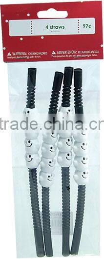 4 pcs plastic straw