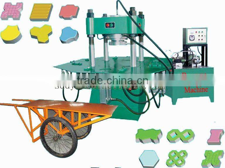 DY150T hydraform interlocking block making machine for sale/paving block making machine