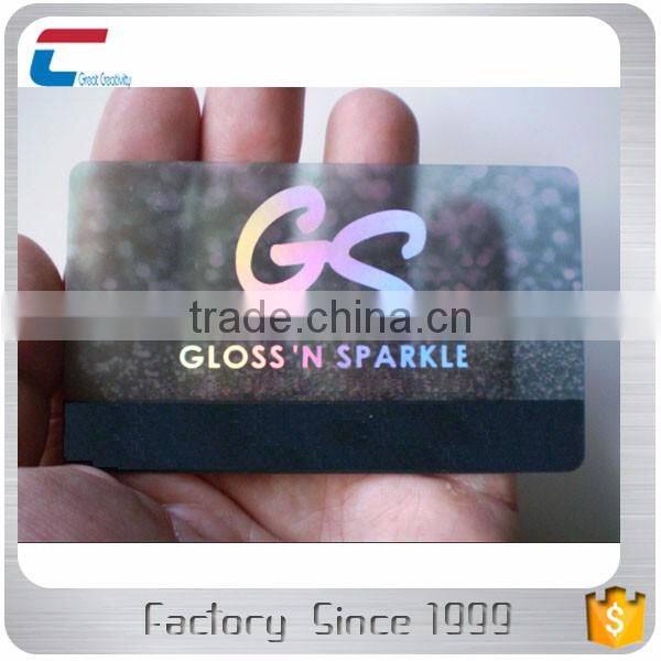 Custom pvc name business card /CR80 plastic name cards