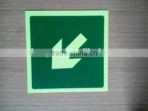 Fluorescent decoration reusable glow in the dark vinyl sticker