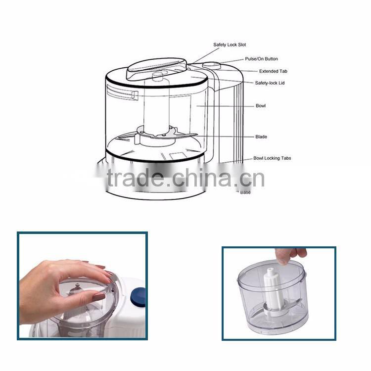 8 Years Experience Attractive Automatic Mini Food Chopper