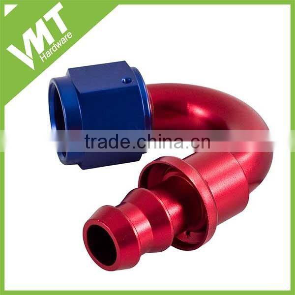 Low price factory manufacturer black push lock air hose fittings