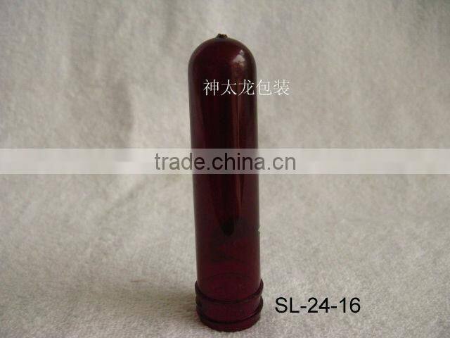 PET plastic preform for cosmetic