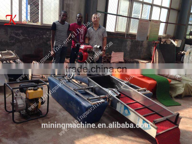 Honda Pump Small Scale Gold Dredging Boats
