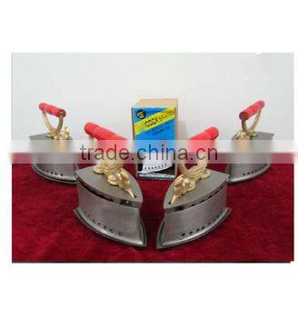 1.8-2.6kg 752# cast iron Cock charcoal iron with low price to middle East