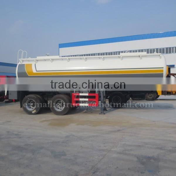 CLW 2 axis Single-point suspension Acid Tanker Trailer 26m3