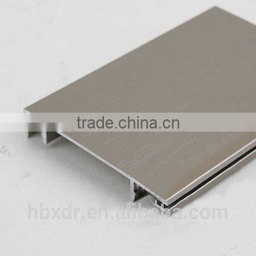 OEM elegant waterproof decorative kitchen aluminium baseboards