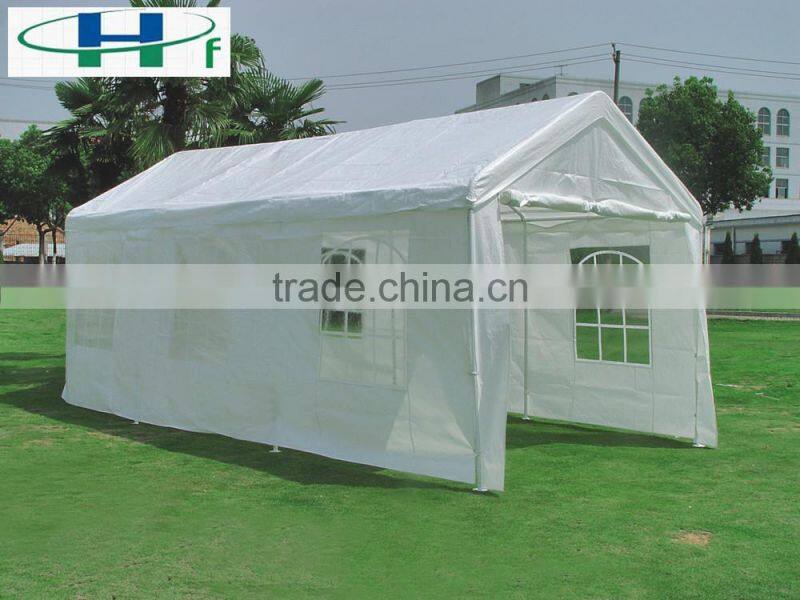 3x6m white PE carport garage