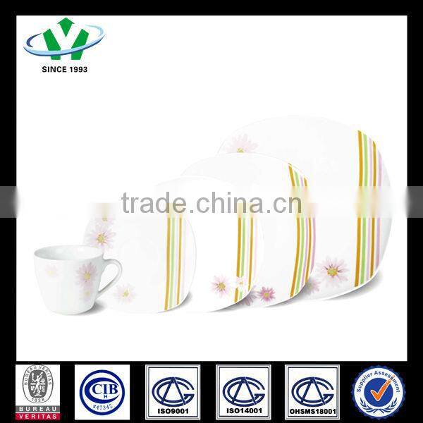 Porcelain Square Dinner Set Made In China