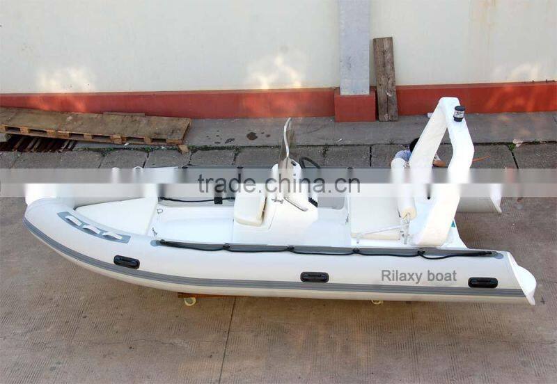 8 Person Hypalon Inflatable Rowing Boat