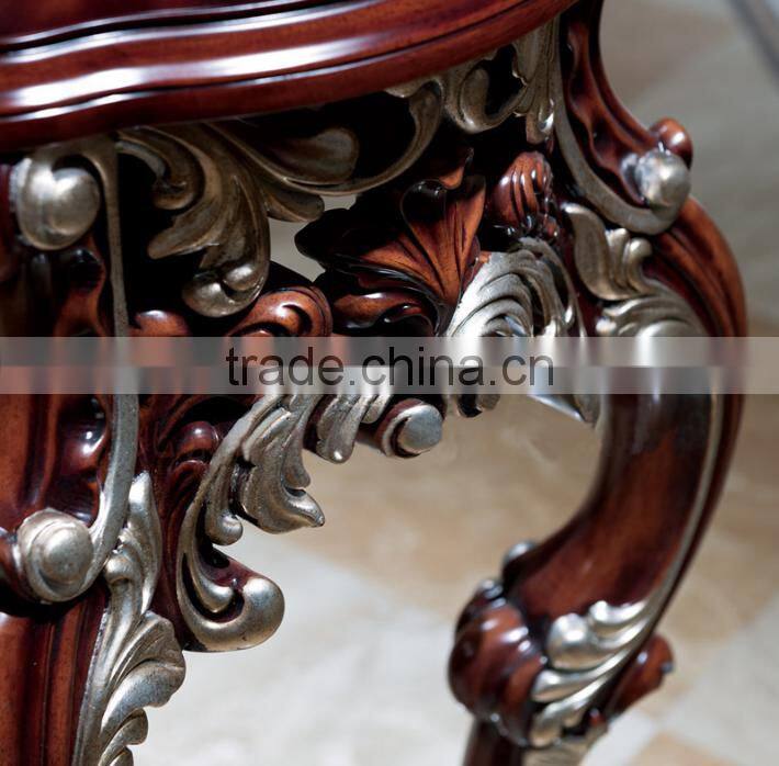 Neoclassic wooden dining room furniture solid wood hand carved sideboard