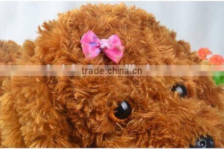 CY197 Handmade Pet Grooming Accessories Products Dog Bow Hair Little Flower Bows For Dogs Charms Gift