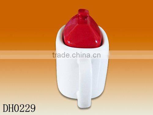 Factory direct wholesale Hello kitty ceramic teapot set