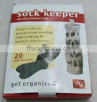 Hanging Mesh Sock Keeper/socks organizer/socks storage bag