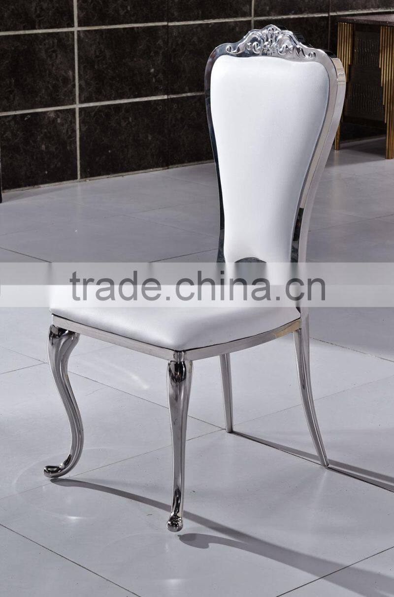 Modern design wedding furniture leather chair