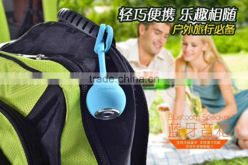 2017 trending products portable pumpkin waterproof bluetooth speaker