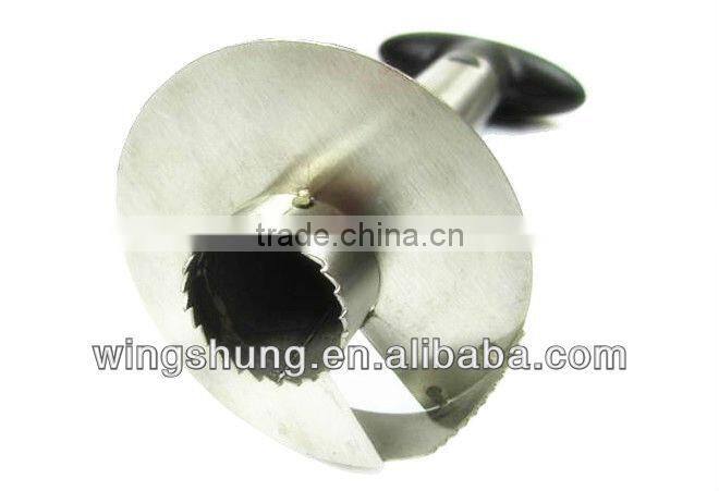 WS-PC01 New Easy Fruit Pineapple Corer Slicer Peeler Pineapple Cutter