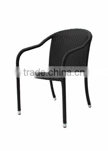 Stackable Wicker Outdoor Rattan Garden Furniture Dining Chair