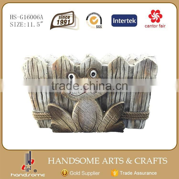 11.5 Inch Frog Shape Different Types Wholesale Cheap Flower Pots