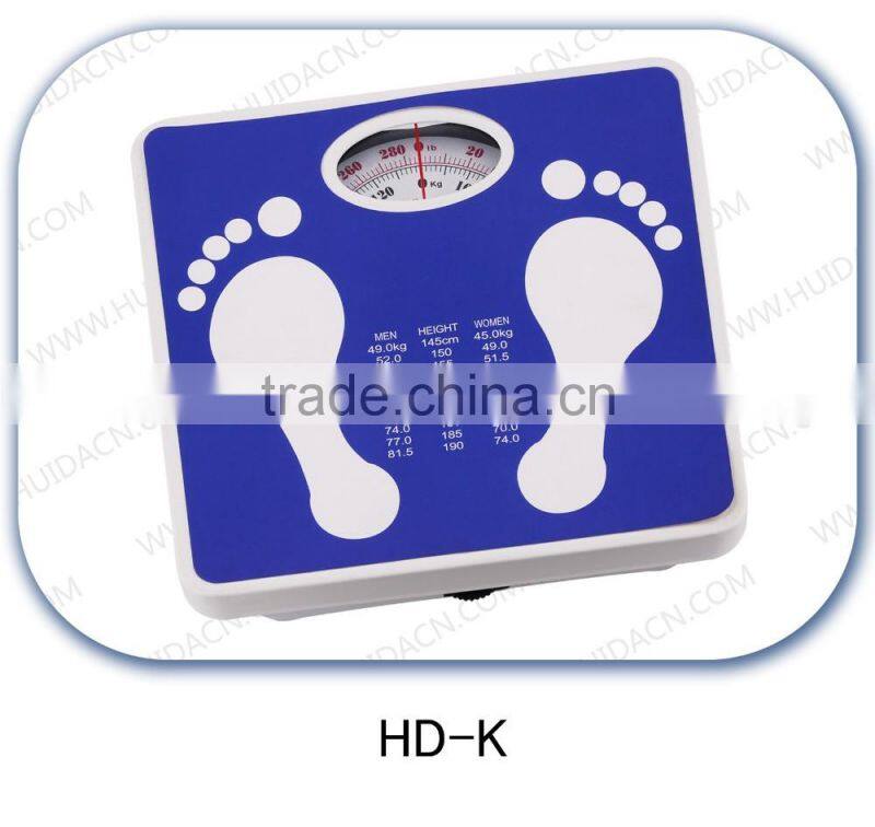 Custom logo glass electronic bathroom weighing scale