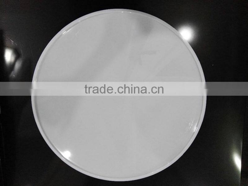 custom bliter plasitc white PMMA lampshade for LED light