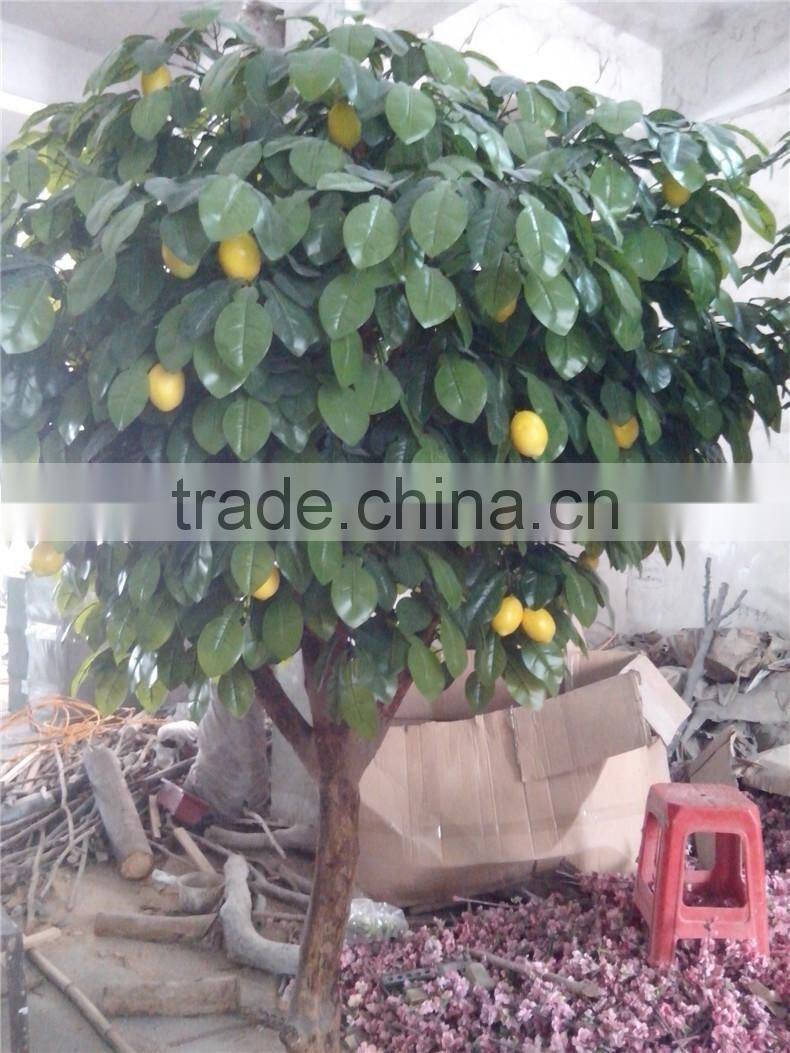 SJZJN 034 High Imitation Aritificial Lemon Tree Made in China Fashion Artificial Tree