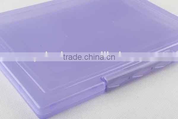 Flip type rectangular file box