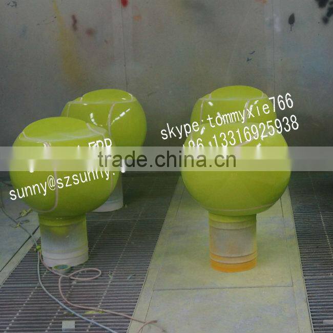 Fiberglass ball chair