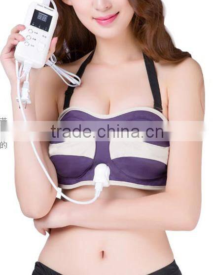 Electric breast enhancer massager bra