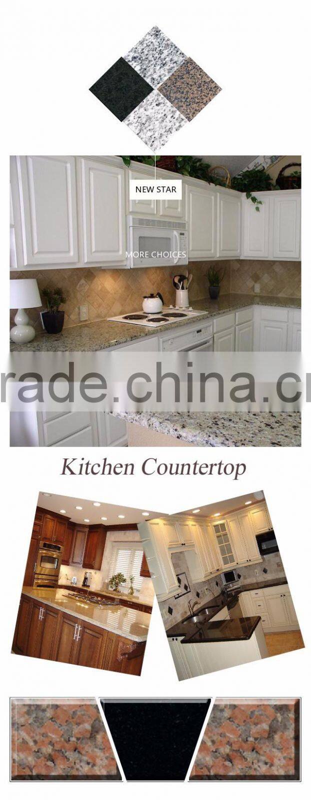 Polished cut to size 24 by 24 beige marble floor tile marble flooring