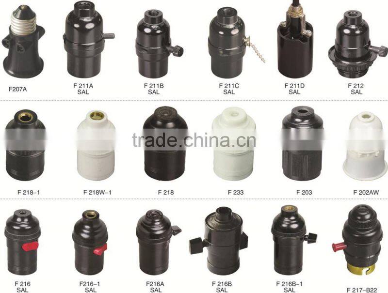 hot sale E27 to B22 porcelain lampholder adaptor/bulb holder adaptor
