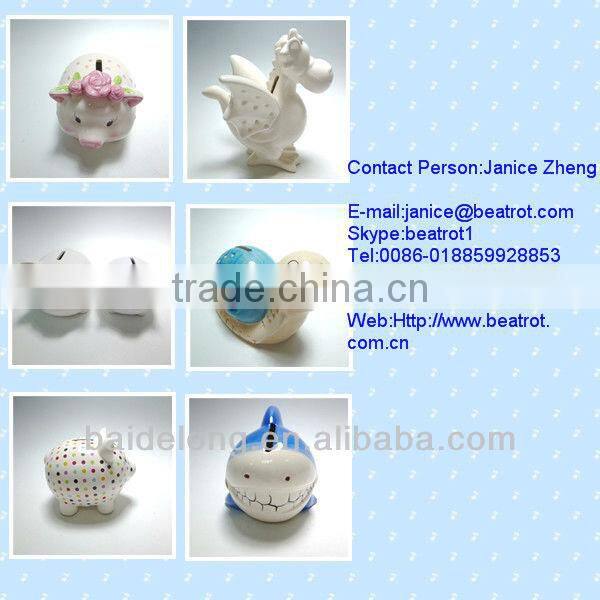 Ceramic Piggy Bank For Wedding