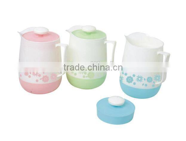 plastic water jug cooler with lid and handle