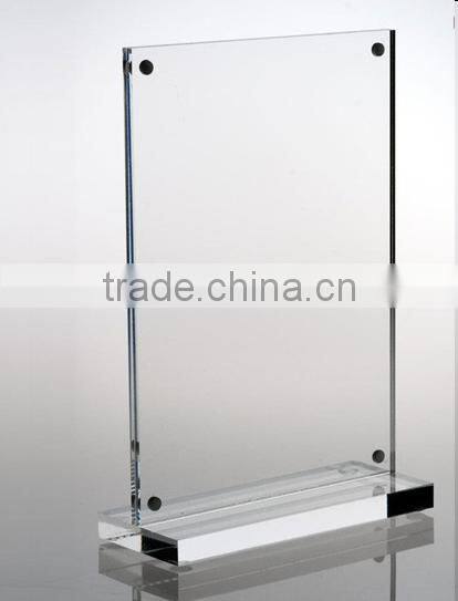 clear acrylic wine bottle holder for hotel/resturant/bar/home