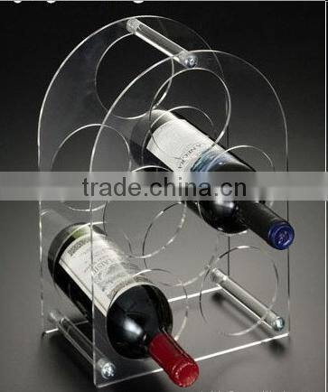 exhibition red wine display stand/shelf/holder