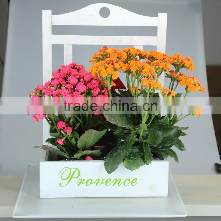 Wall Hanging Wooden Garden Flower Baskets