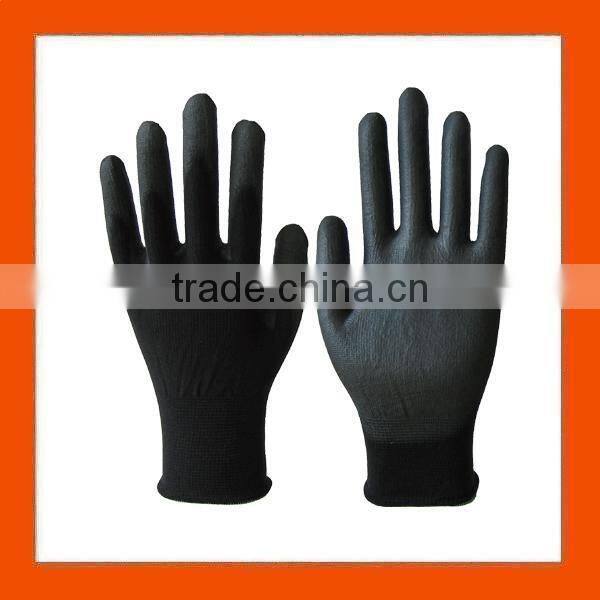 Black PU Flex Gloves