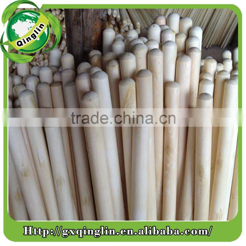 all color of pvc coated wooden handle/stick/pole made by eucalyptus