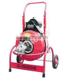 75ft Sewer Drain Cleaning Machine with Power-feed