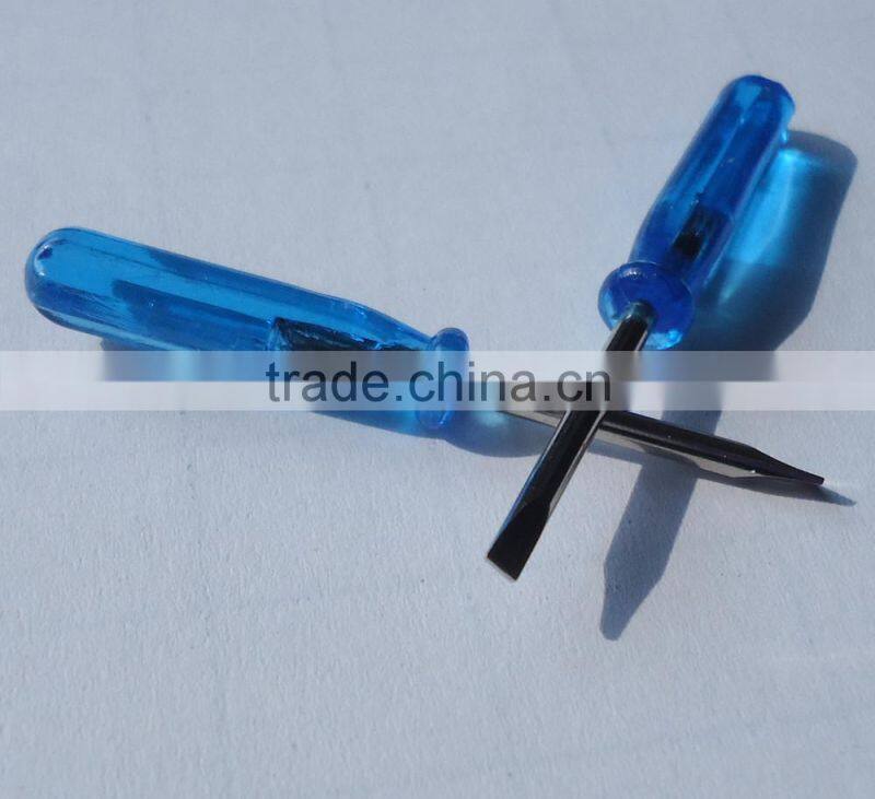 High quality Mini Slotted and Cross Head Screwdriver 2.0X45mm for repair