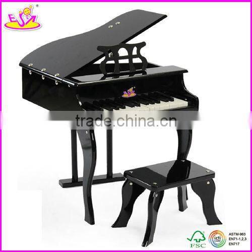 2017 New wooden toy piano, popular wooden piano toy and hot sale children wooden toy piano with factory price W07C014