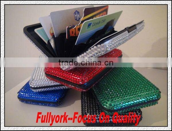 The New Diamond Aluminum alloy Credit card holder wallet