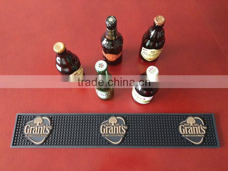 Top cool design 3d drip bar mat waterproof bar mats detail