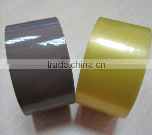Low noise Colored OPP adhesive packing tape Logo Printed for carton sealing