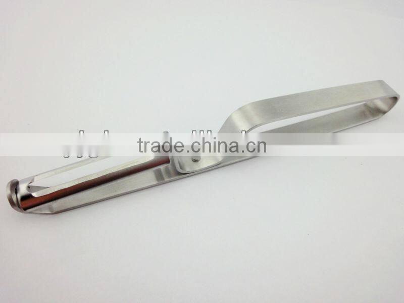 Sampa stainless steel handle flat blade apple peeler corer slicer