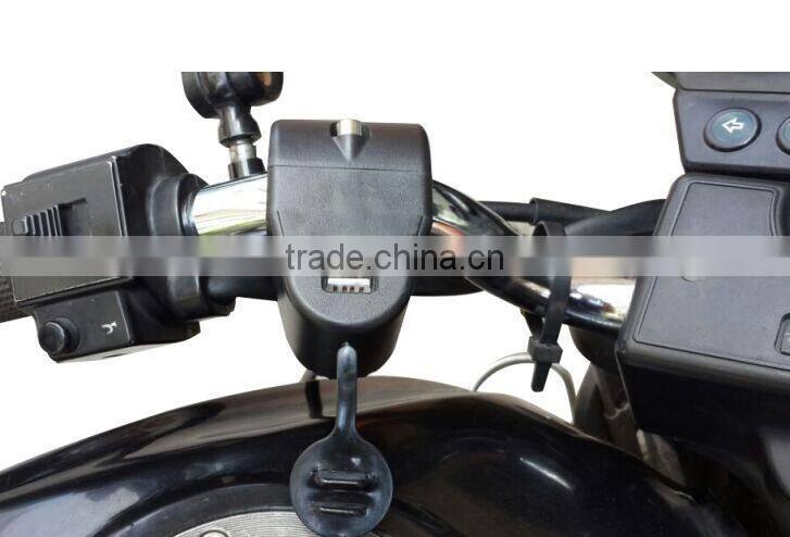 Handlebar Charging System Waterproof Dual USB Charger Socket