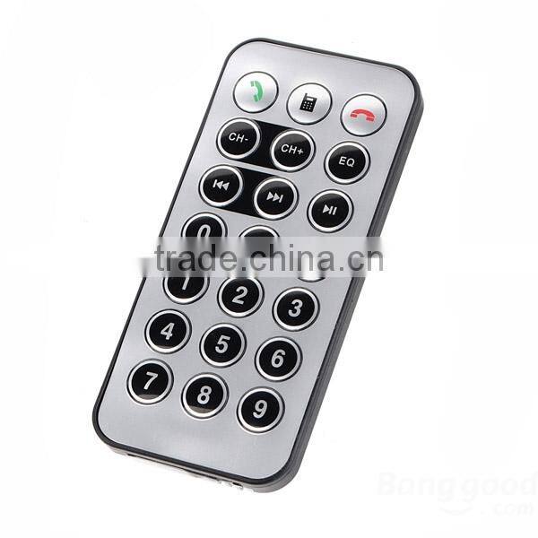 Bluetooth Car Kit FM Transmitter HandsFree Phone MP3 Player SD/MMC/USB + Remote Kit Car